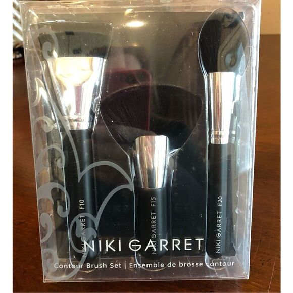 NIKI GARRETT - 🎉HP X 4🎉 NWT Limited Edition 3-Pc Contour:Highlighting Brushes - Picture 4 of 12